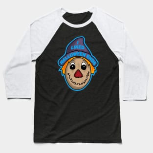 I Like Halloween Ends Corey Cunningham Scarecrow Mask Baseball T-Shirt